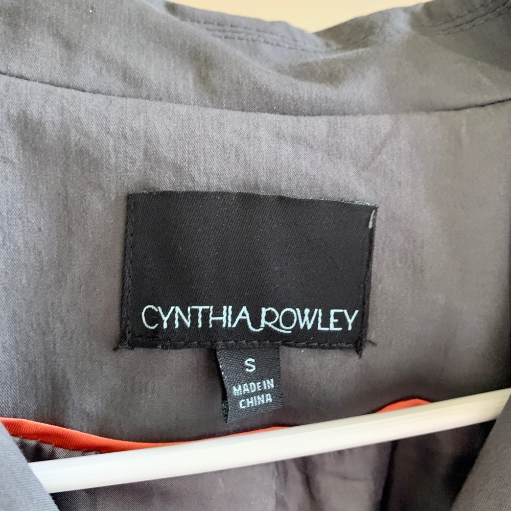 Cynthia Rowley Gray Ruffle Jacket - Picture 6 of 6
